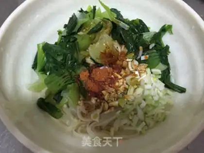 Make Oily noodles step 5