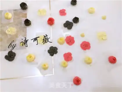 Make A flower birthday cake step 26
