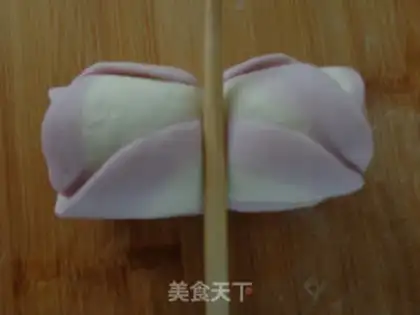 Make Rose buns step 10