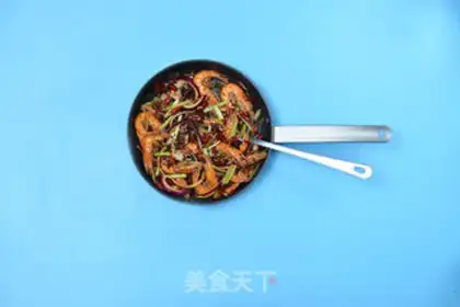 Make Spicy shrimp step 4