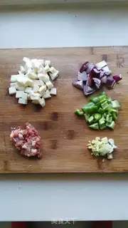 Make Potato-head rice step 0