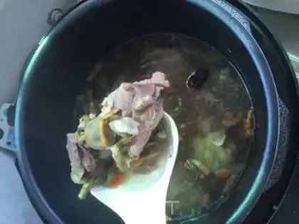 Make ♪ Rock twilight soup ♪ step 3