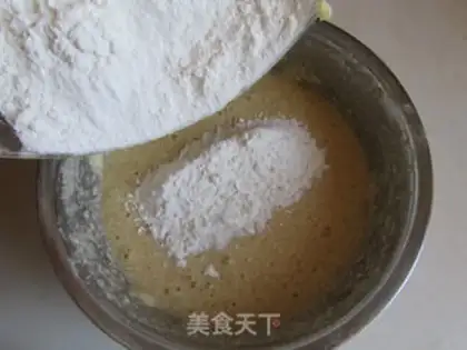 Make Banana pound cake step 4