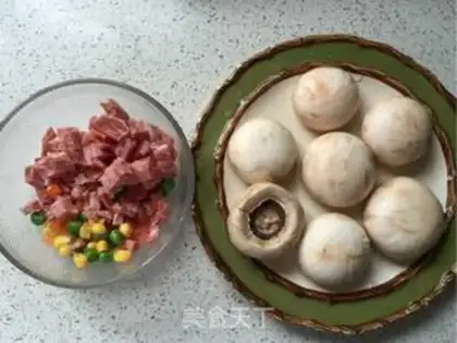 Make Black pepper bacon for mushrooms step 0