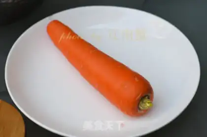 Make Carrot bean band step 2