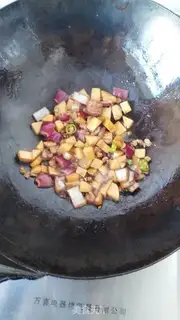 Make Potato-head rice step 4