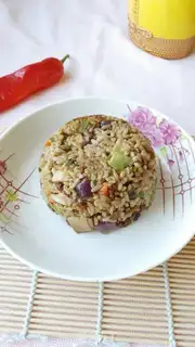 Make Potato-head rice step 7