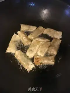 Make Spring rolls step 6