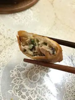Make Spring rolls step 8