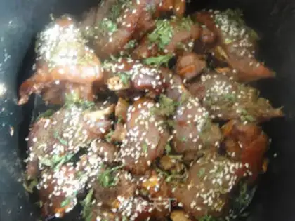 Make Fried pig hoof step 11