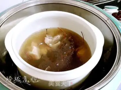 Make Chicken weed and pork soup step 4