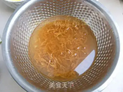 Make Mustard fried rice step 1