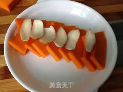 Make Silver ear lily pumpkin steam step 0