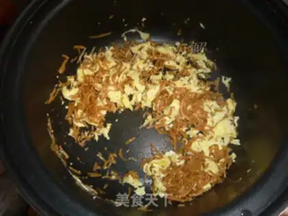 Make Mustard fried rice step 4