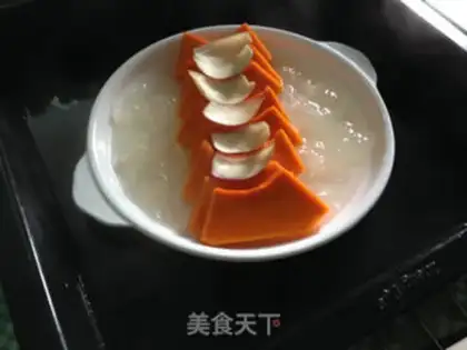 Make Silver ear lily pumpkin steam step 2