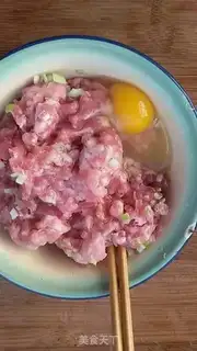 Make Noodles and meat step 1