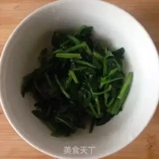 Make Spinach cheese sesame toast step 1