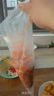 Make Noodles and meat step 3