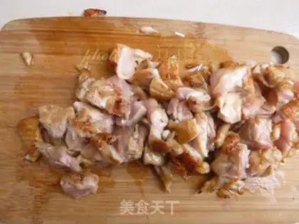 Make Potato chicken step 3