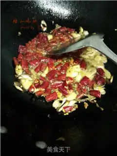 Make Spicy chicken step 7