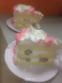 Make Eight-inch cream cake step 5
