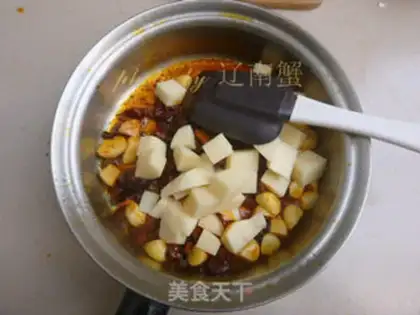 Make Potato chicken step 7