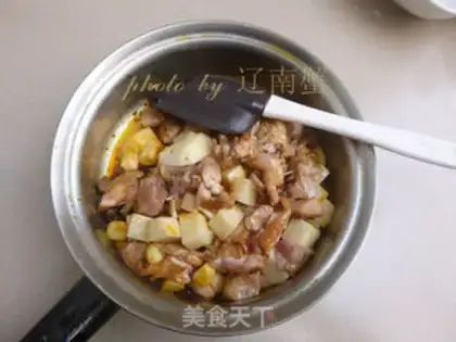 Make Potato chicken step 8