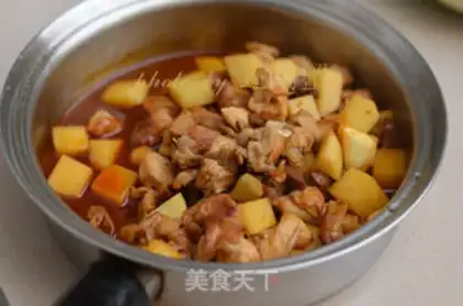 Make Potato chicken step 9