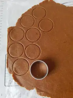 Make Crackers in digestive step 7