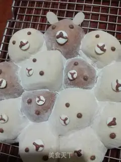Make Squeeze bear bread step 14