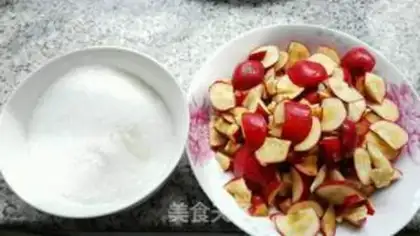 Make A mountain cake step 0