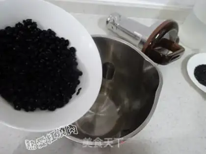 Make Three black beans step 1
