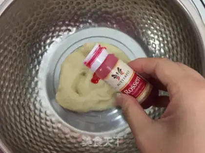 Make Bean three-colored toast step 5