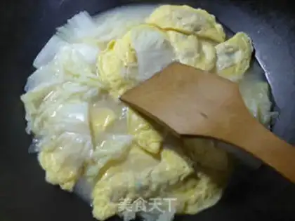 Make Soy poached omelet step 5