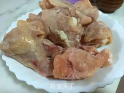 Make Chicken with corn step 0