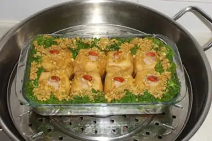 Make Garlic tofu step 9