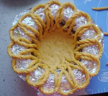 Make A basket of dried fruit bread step 14