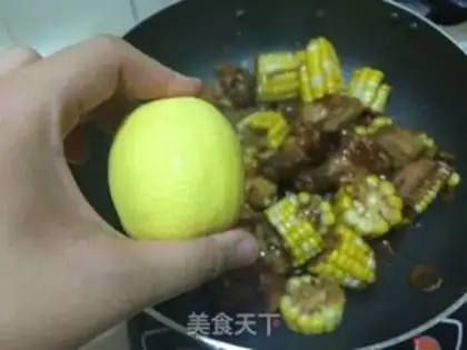 Make Chicken with corn step 12