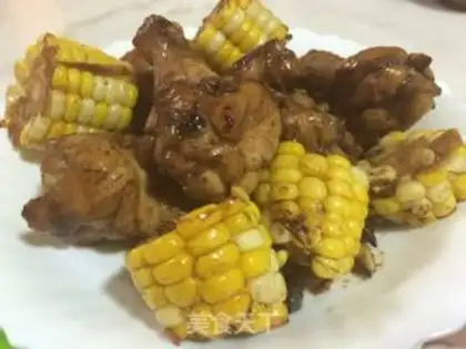 Make Chicken with corn step 13