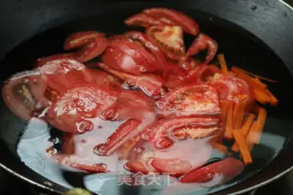 Make Tomato meat bait step 2