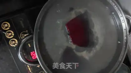 Make Pork blood powder step 1