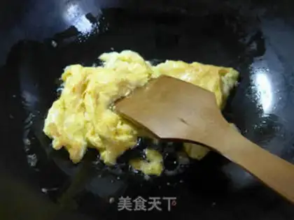 Make Curry egg green step 3