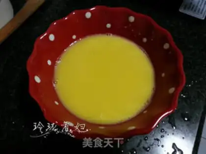 Make Meat, shrimp, eggs step 1