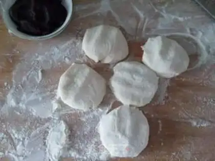 Make Little buns step 1