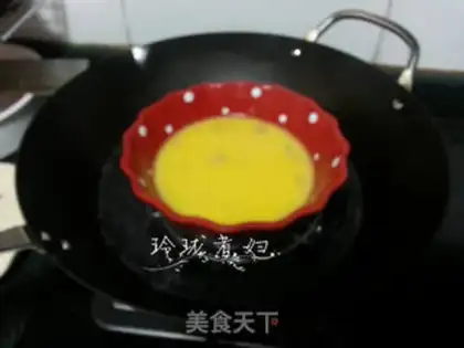 Make Meat, shrimp, eggs step 5