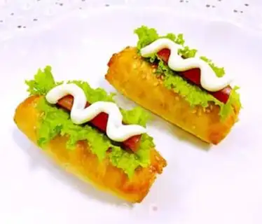 Make Little hot dog step 12