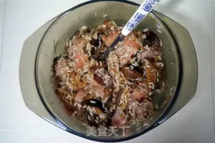 Make Haffle rice chicken step 4