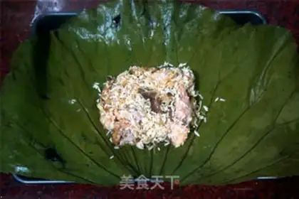 Make Haffle rice chicken step 6
