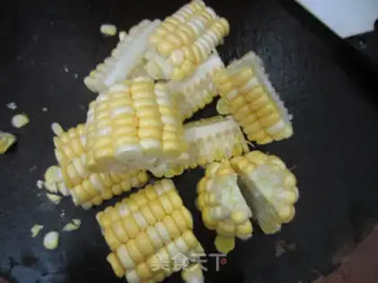 Make ♪ Mountain medicine corn broth ♪ step 2