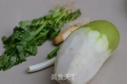 Make The radish step 0